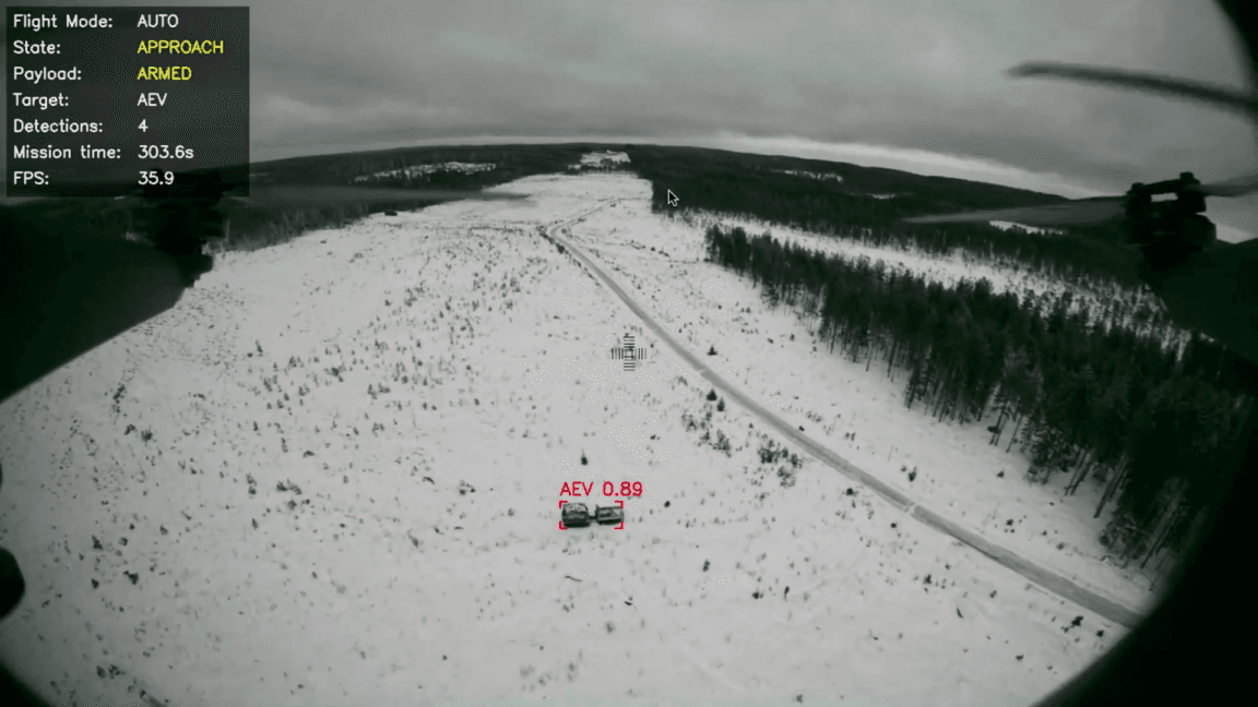 Małe modele AI umożliwiają dronom autonomiczną identyfikację i atakowanie celów na polu walki