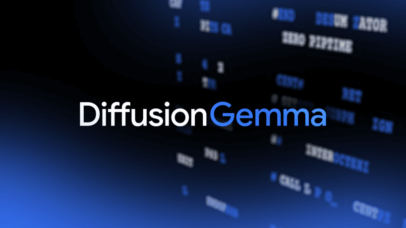 DiffusionGemma: Nowy model Google przyspiesza generowanie tekstu nawet czterokrotnie