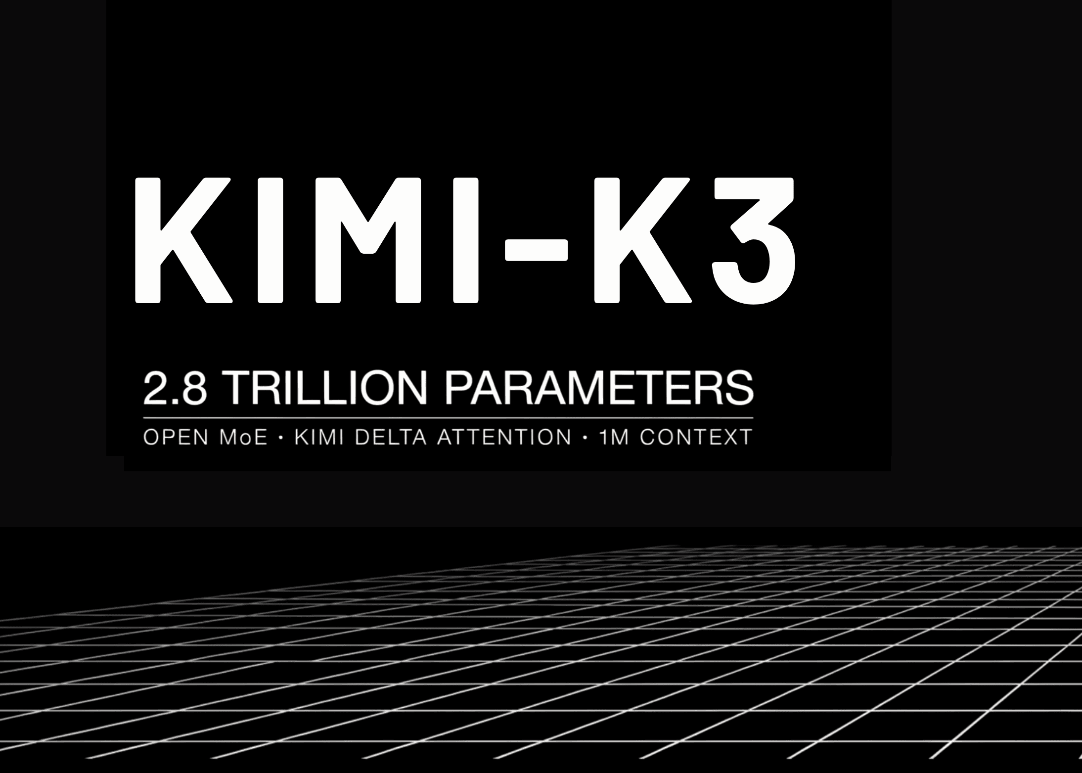 Moonshot AI prezentuje Kimi K3: Model MoE o 2,8 biliona parametrów z kontekstem 1M i innowacyjnymi architekturami